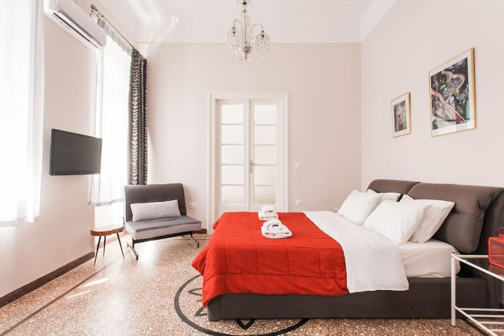 Apartamento Splendid Full 5Bdr/3Bath/2Kitchens Mansion In Ath Atenas Exterior foto